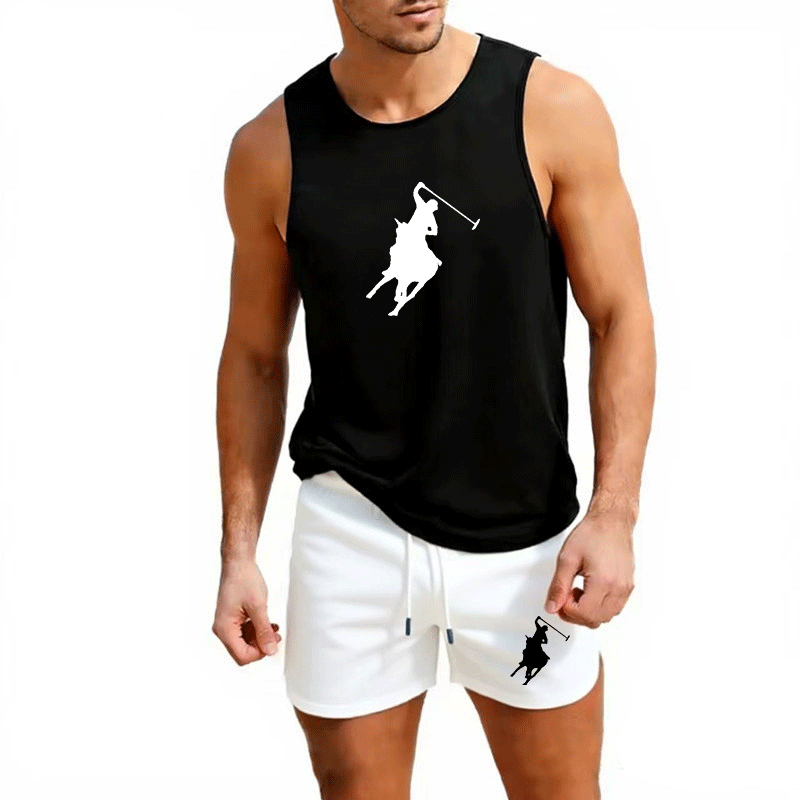 Summer Clothing Men - European Men Summer Vest and Shorts