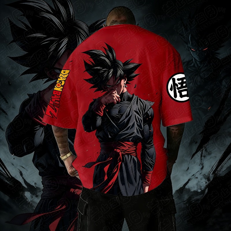 Summer Clothing Trends For Men 2026 - Dragon Ball Anime Graphic Cotton Print