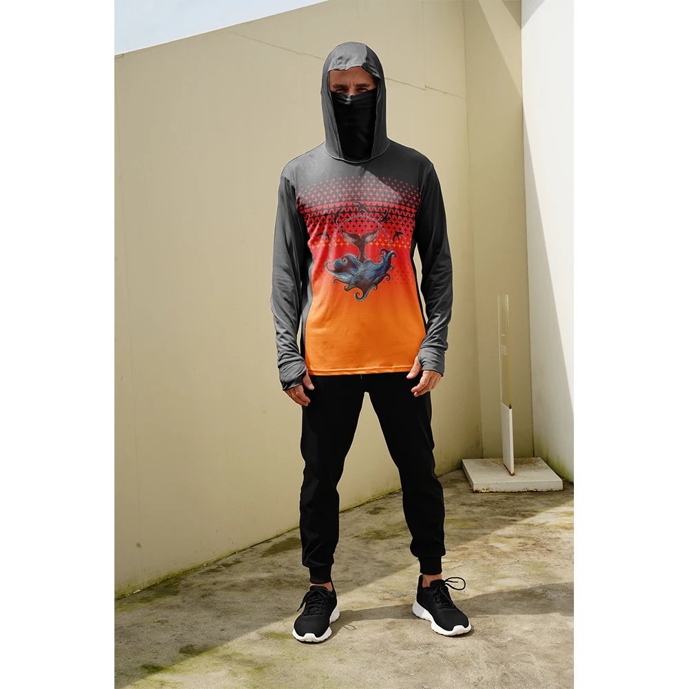 Summer Clothing Men - Fishing Shirts Men Sun Protection Hoodie