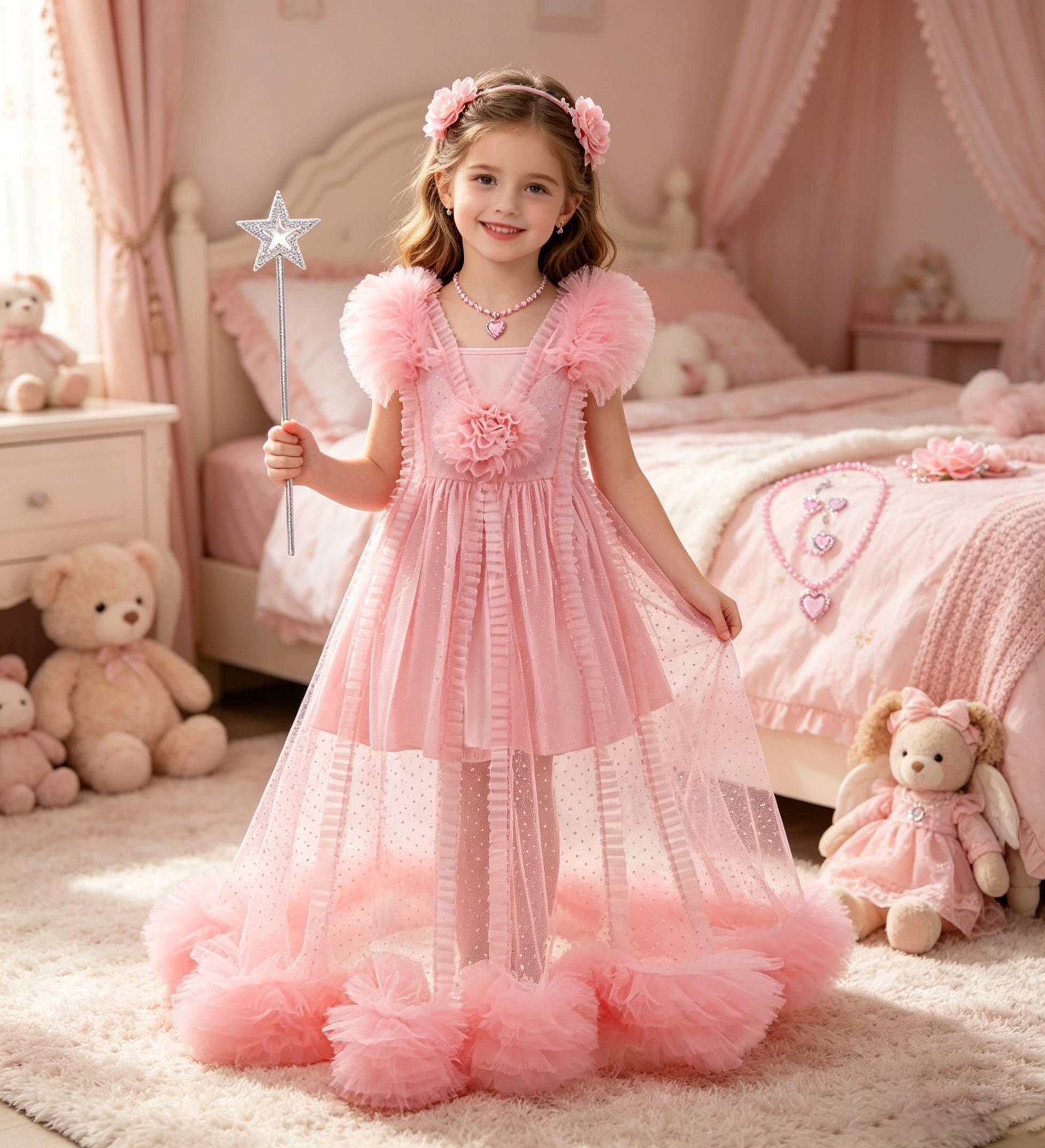 Summer Kids Clothing - Girls Movie Good Witch Party Wicked