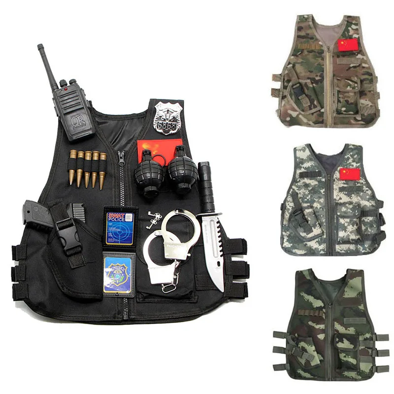 Summer Games Clothing - Outdoor Children Vest Tactical Boy Girl