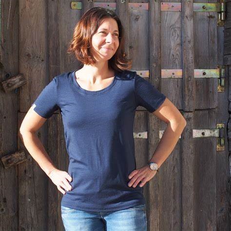 Summer Clothing Next - Women's merino wool T shirt short