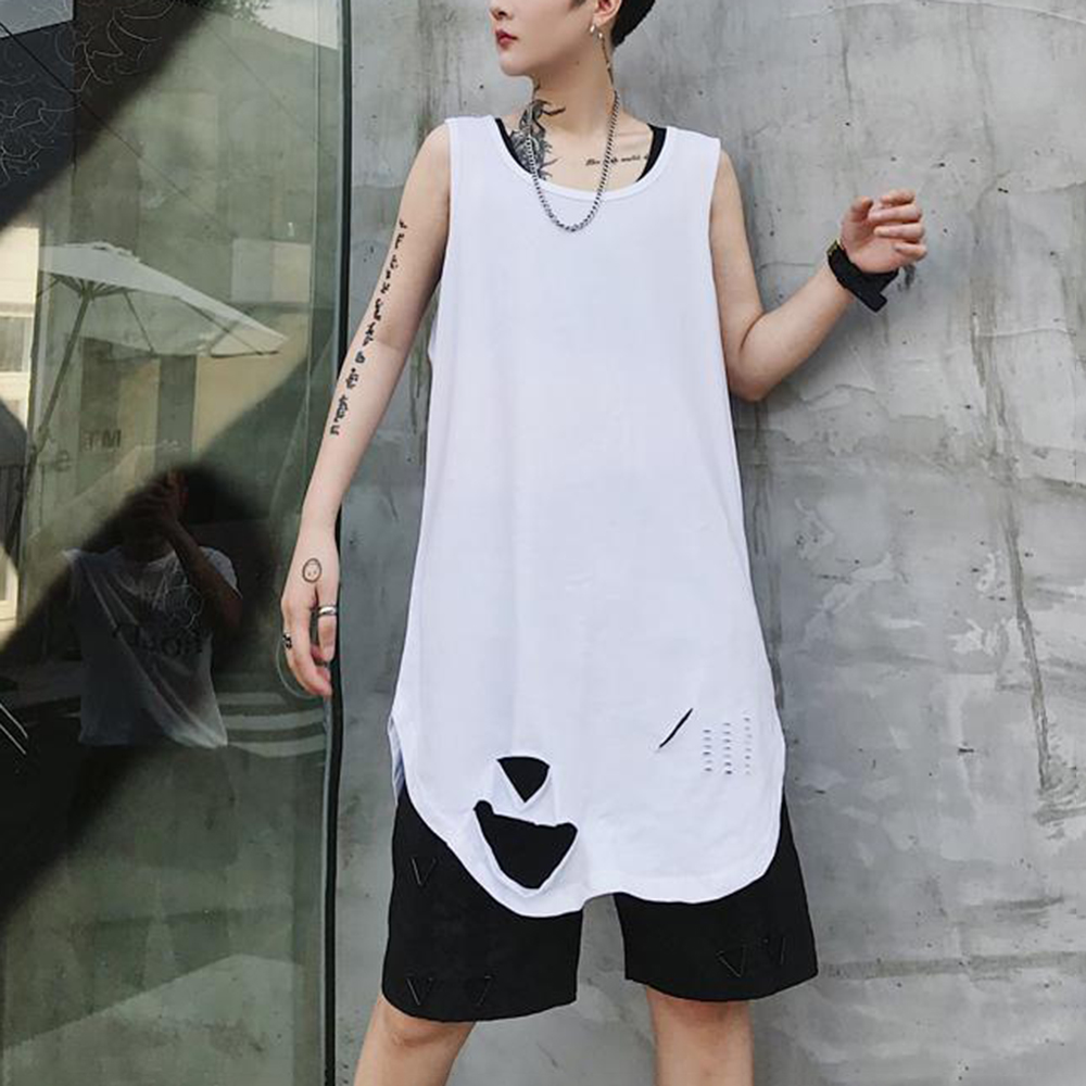 Mens Dark Ripped Breathable Ta - Summer Clothing Trends For Men 2026 ulasan dan harga