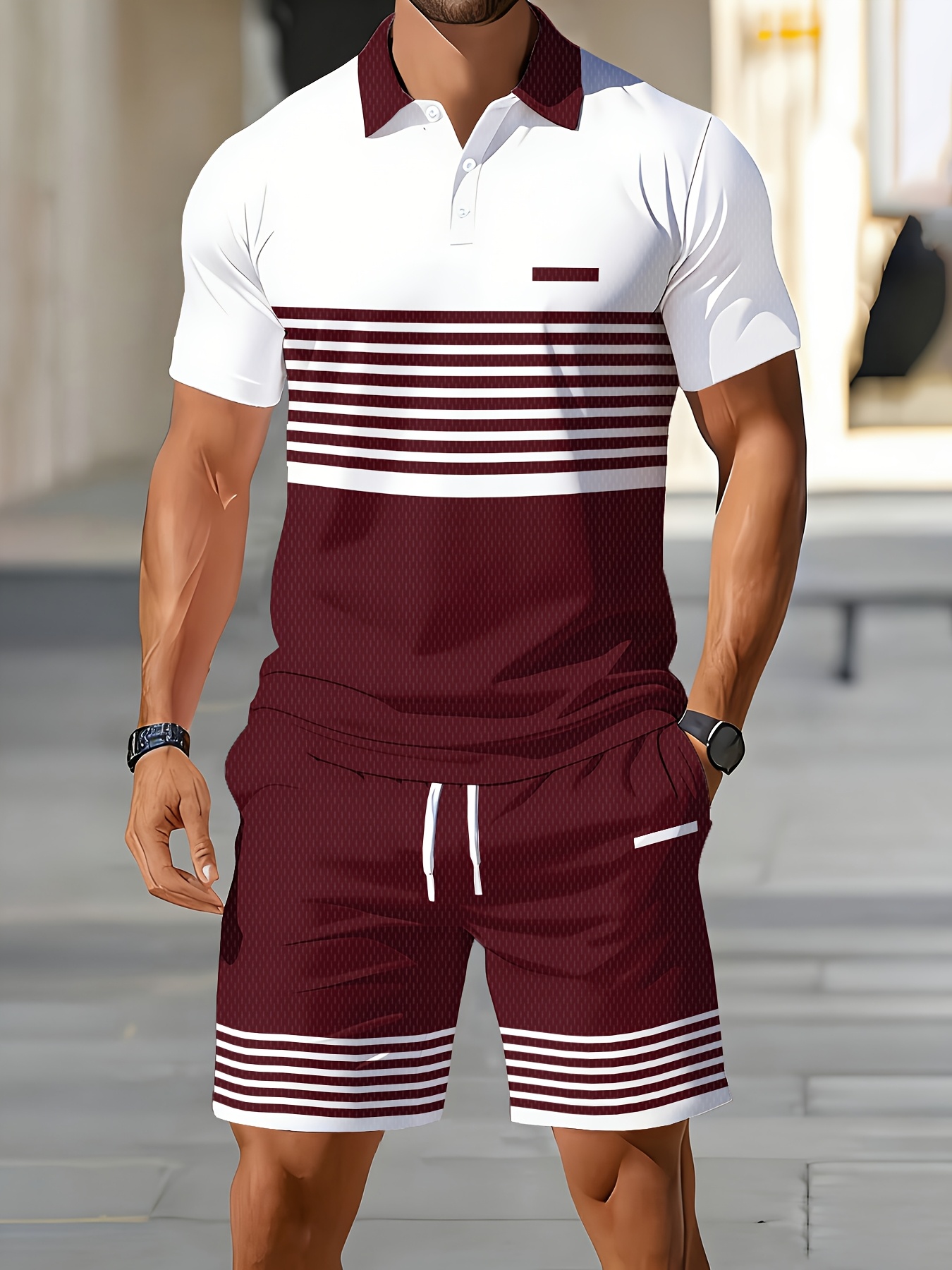 2026 Summer Men's Polo Set - 3 - Summer Clothing Patterns ulasan dan harga