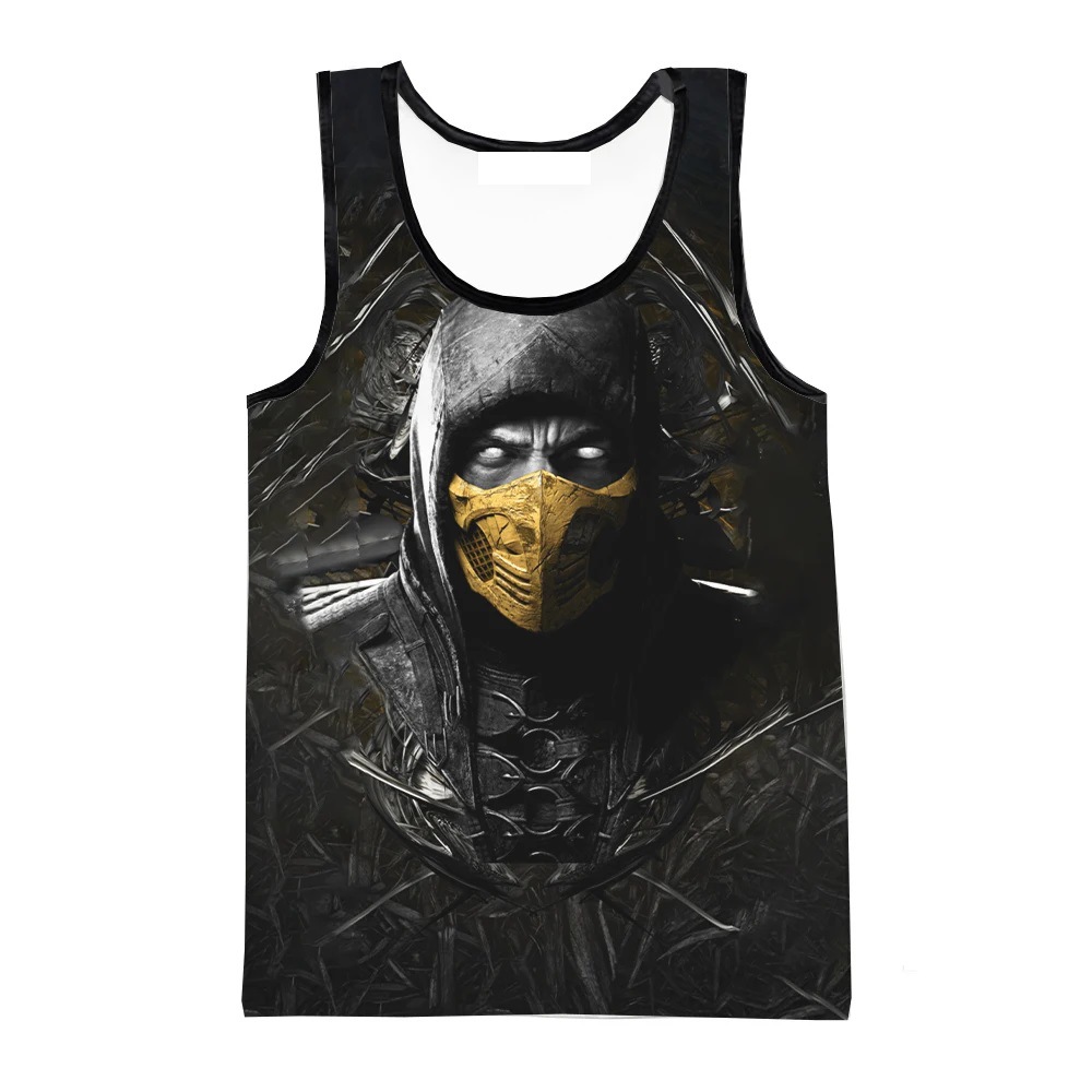 Mortal Kombat Game 3D Print Ta - Summer Games Clothing ulasan dan harga