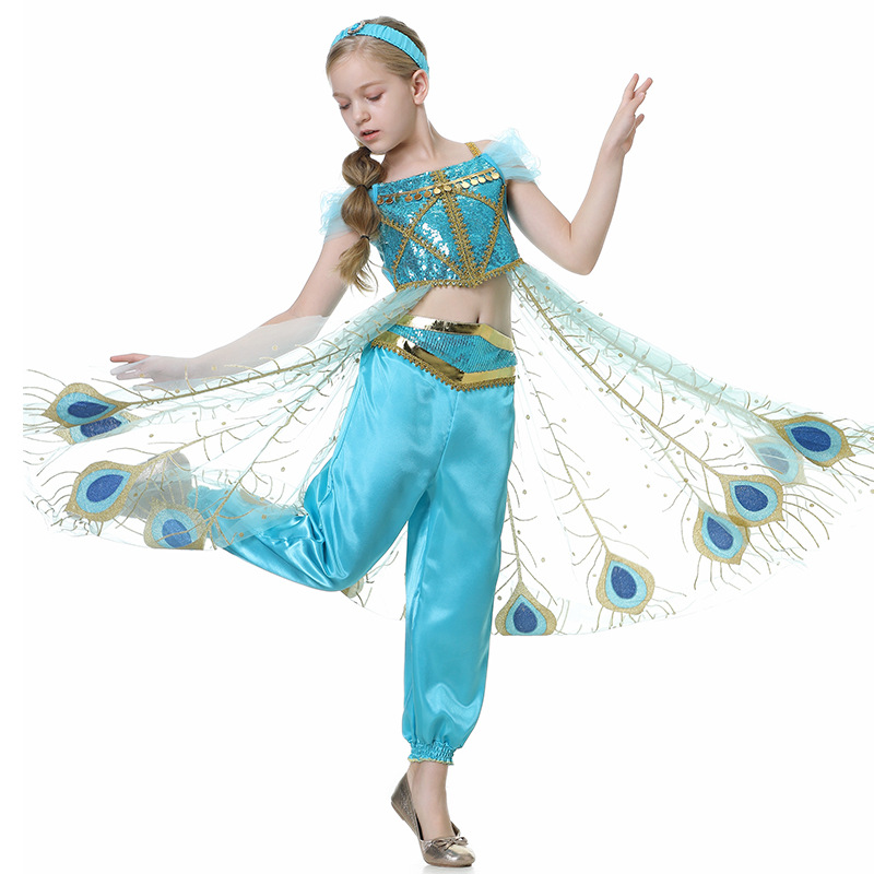 Jasmine Girls Princess Dress M - Summer Kids Clothing ulasan dan harga