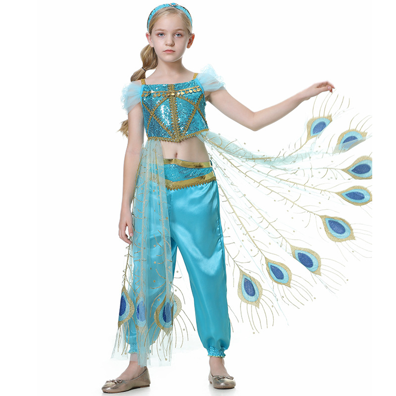 Jasmine Girls Princess Dress M - Summer Kids Clothing ulasan dan harga