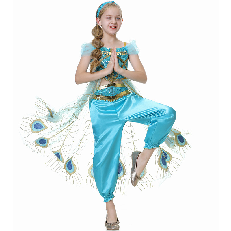 Jasmine Girls Princess Dress M - Summer Kids Clothing ulasan dan harga