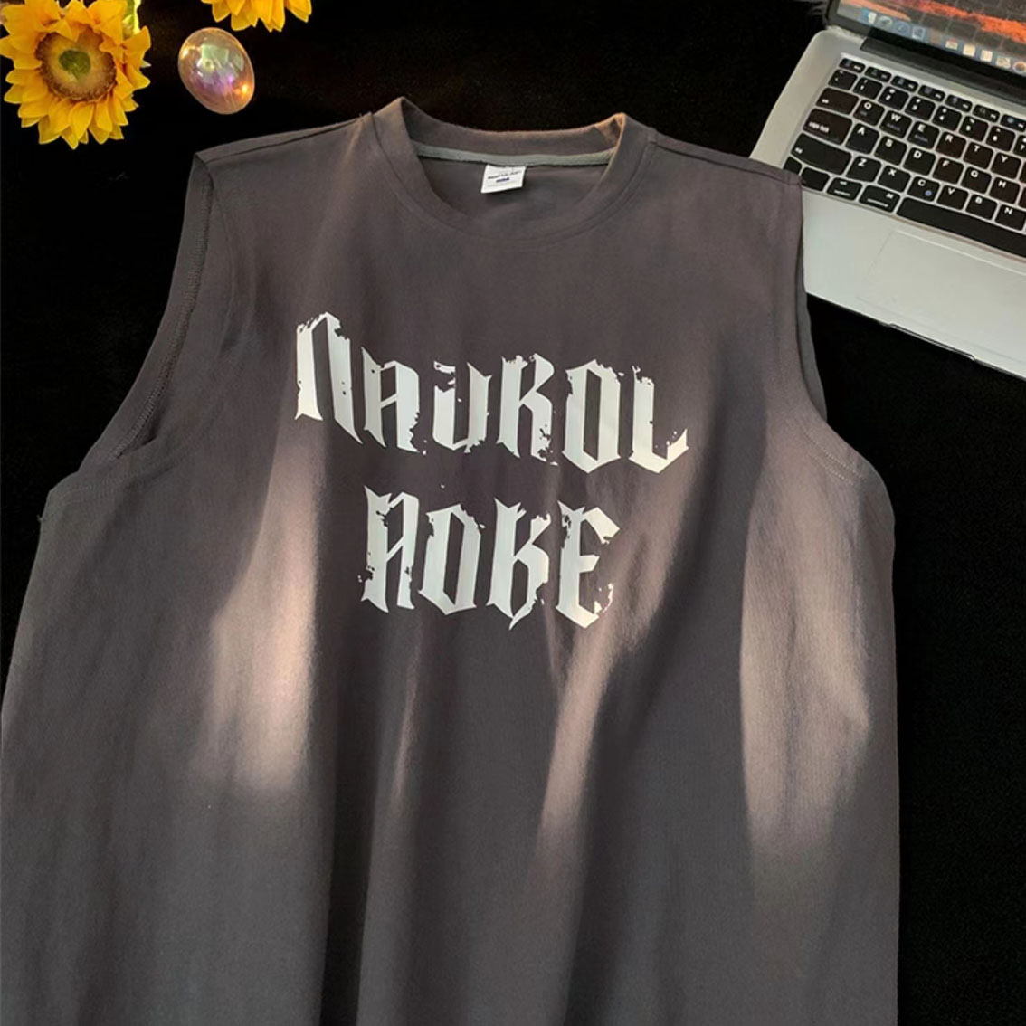 Summer Loose Fit Cotton Tank T - Summer Clothing Brands ulasan dan harga