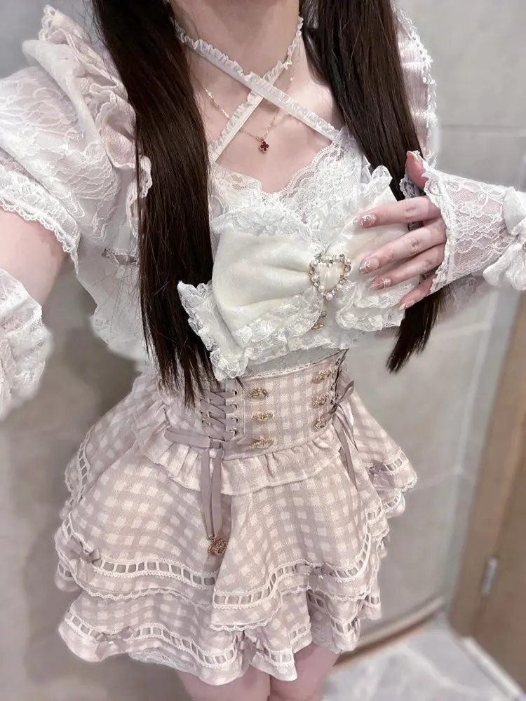Summer Japanese Gothic Y2k Lol - Summer Clothing Y2K ulasan dan harga