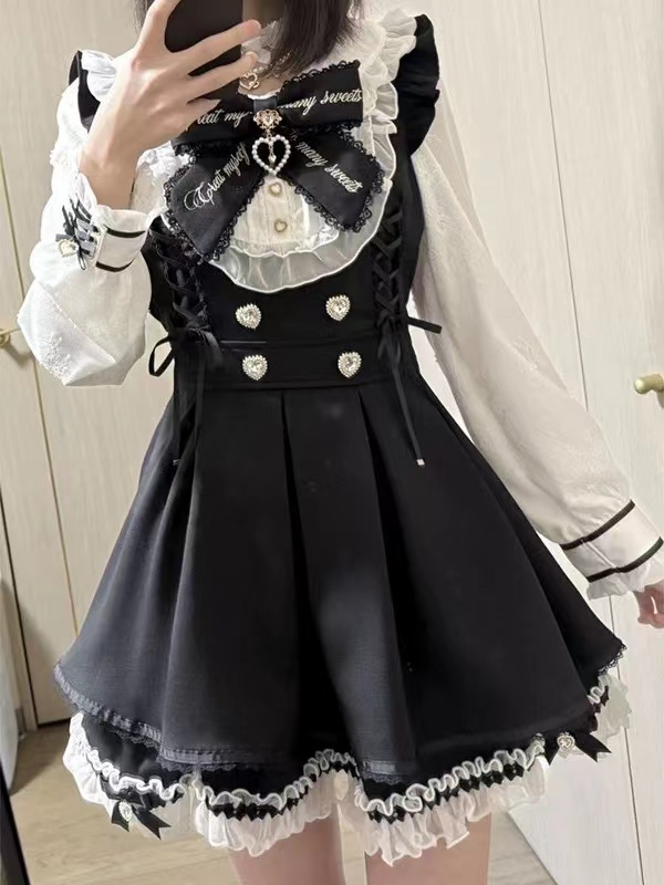 Summer Japanese Gothic Y2k Lol - Summer Clothing Y2K ulasan dan harga