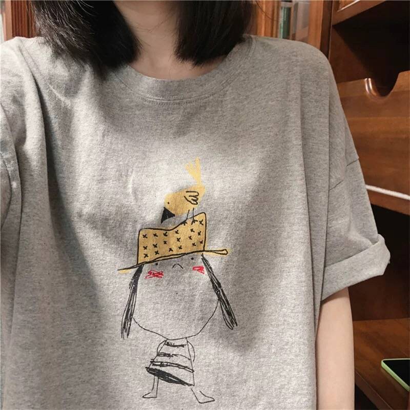 Men's Loose Fit Short Sleeve T - Summer Clothing Brands ulasan dan harga