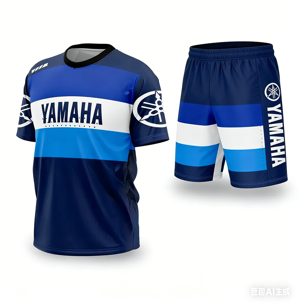 New Summer YAMAHA Men Women Mo - Summer Clothing Sets Women ulasan dan harga
