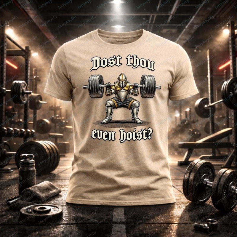 Dost Thou Even Hoist Cotton T- - Summer Evenings Clothing ulasan dan harga