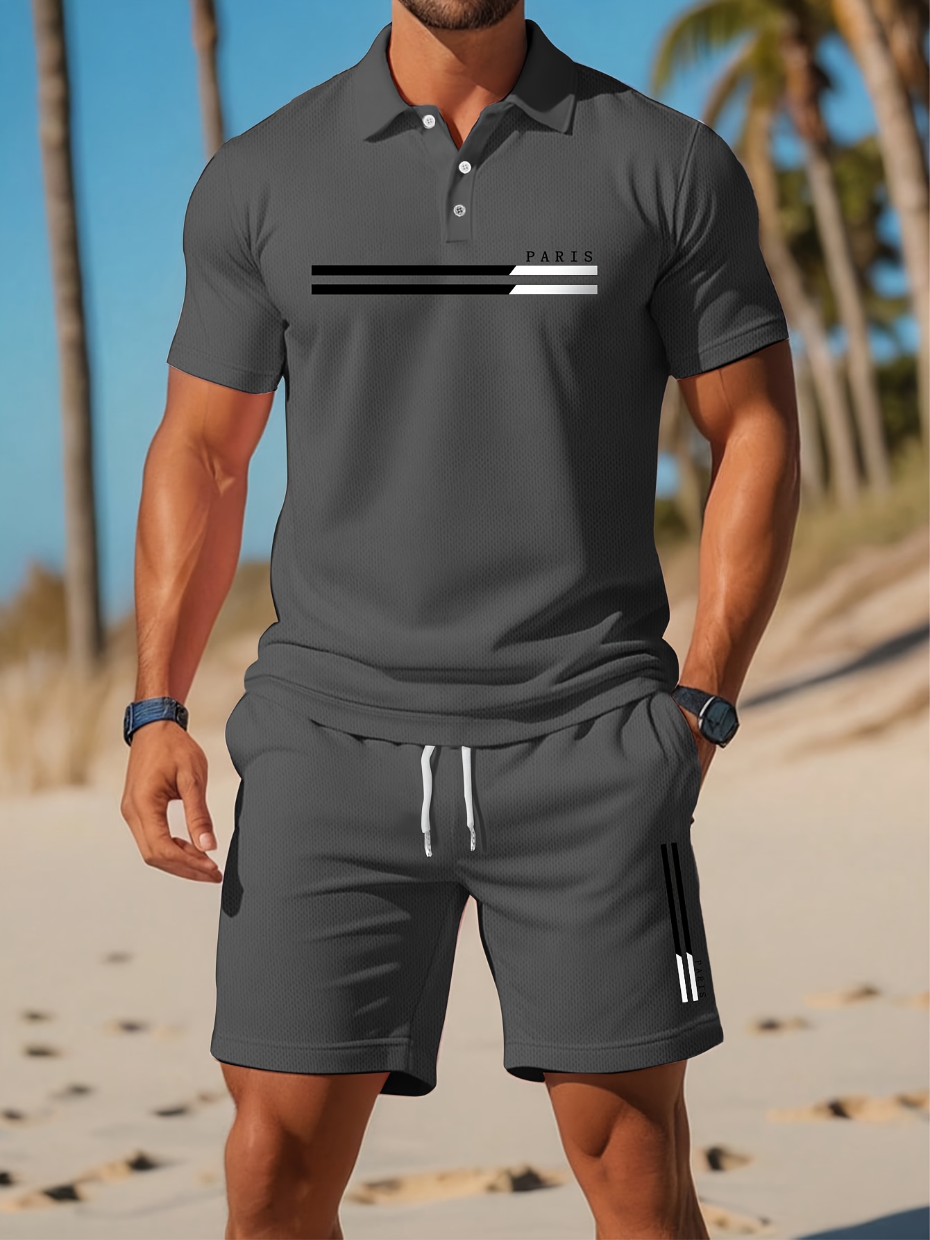 2026 Summer Men's Polo Set - 3 - Summer Clothing Patterns ulasan dan harga