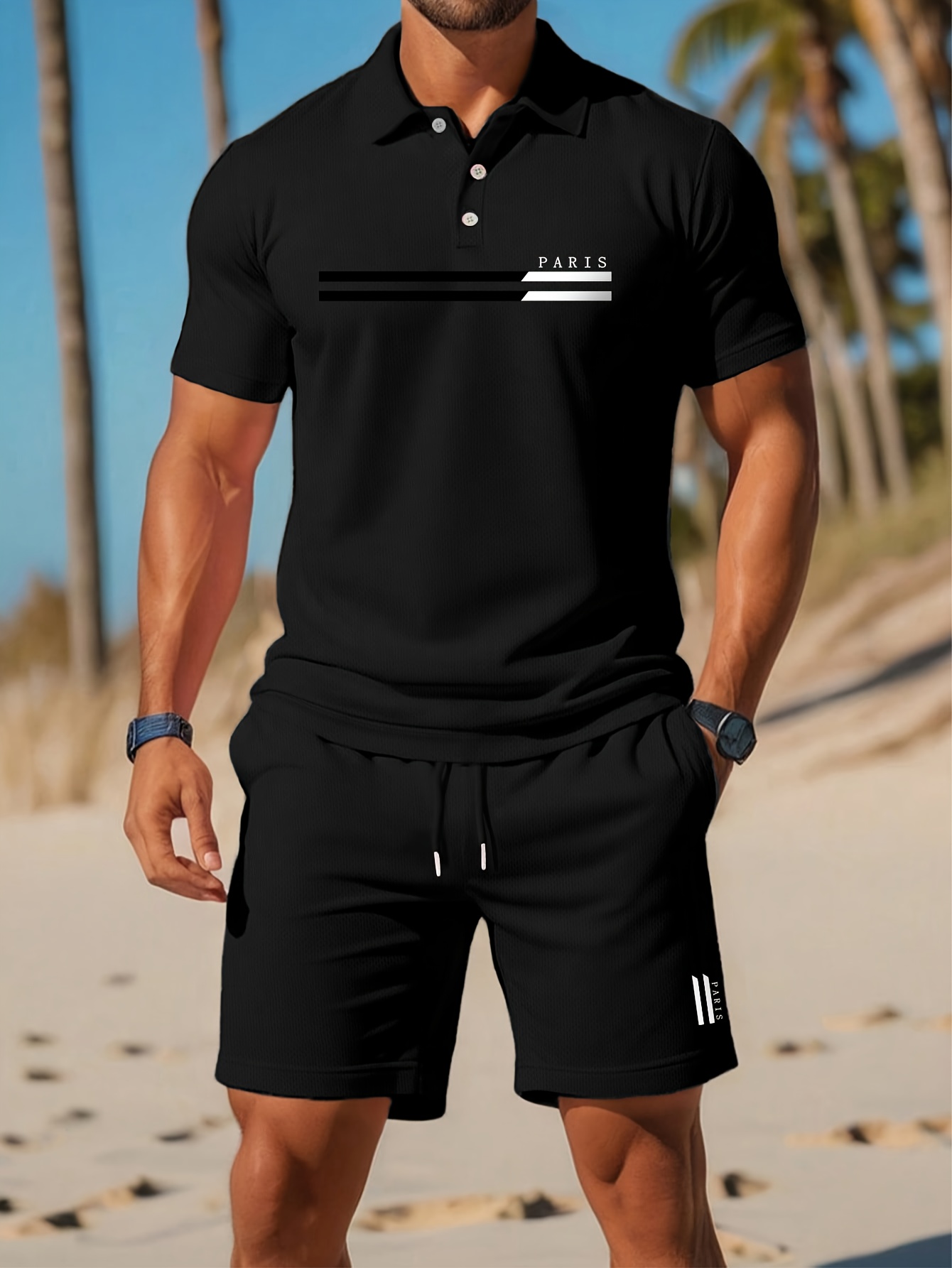 2026 Summer Men's Polo Set - 3 - Summer Clothing Patterns ulasan dan harga