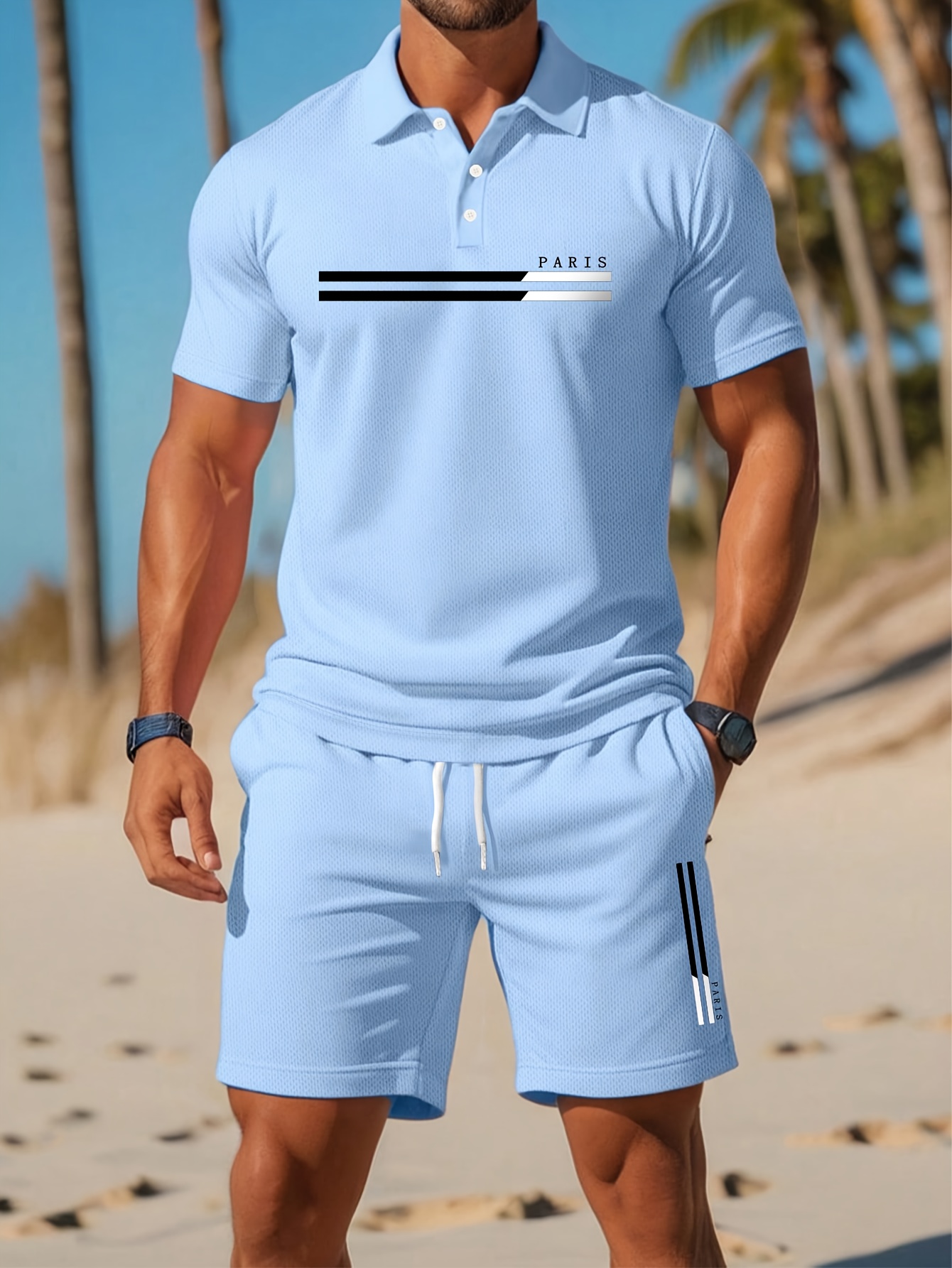 2026 Summer Men's Polo Set - 3 - Summer Clothing Patterns ulasan dan harga