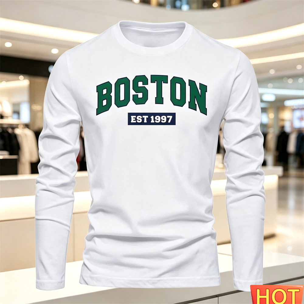 Autumn Summer Men's long sleev - Summer Clothing Y2K ulasan dan harga