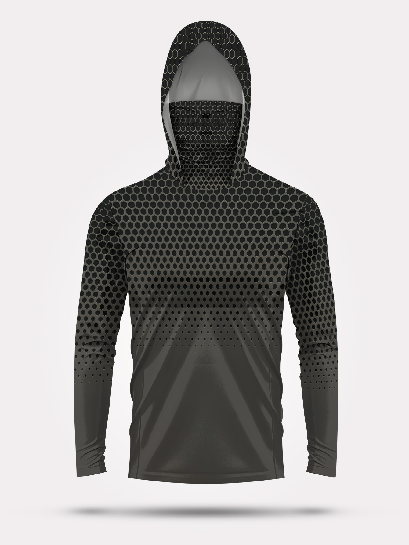 Men Hood Fishing Shirt long sl - Summer Clothing Men ulasan dan harga