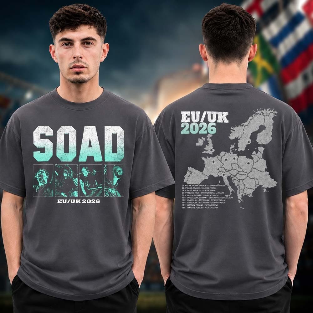 System of A Down European Tour - Womens Summer Clothing Uk ulasan dan harga