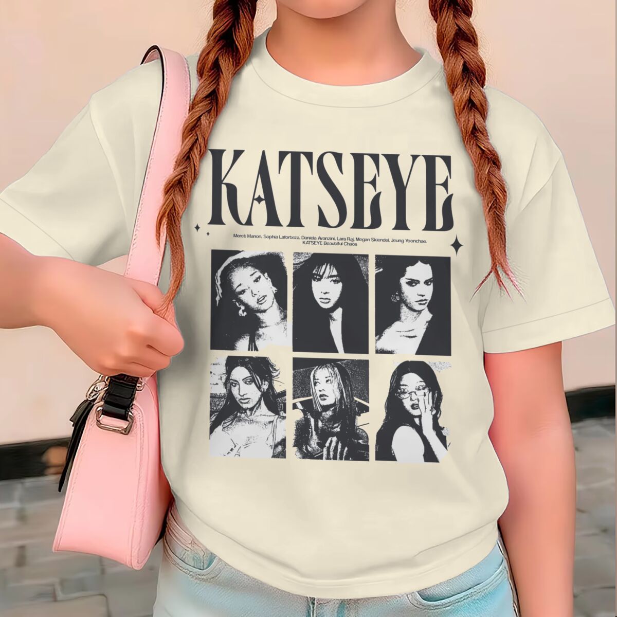 KATSEYE Print Summer Tops Girl - Summer Clothing Toddler ulasan dan harga