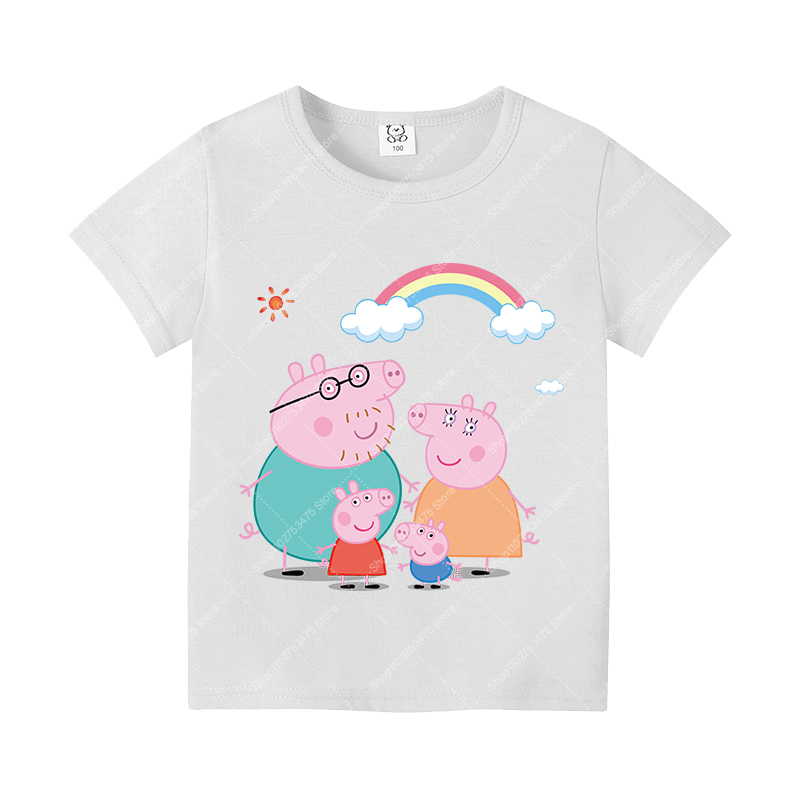 Kids Girl Cute Cotton T-shirt  - Summer Kids Clothing ulasan dan harga