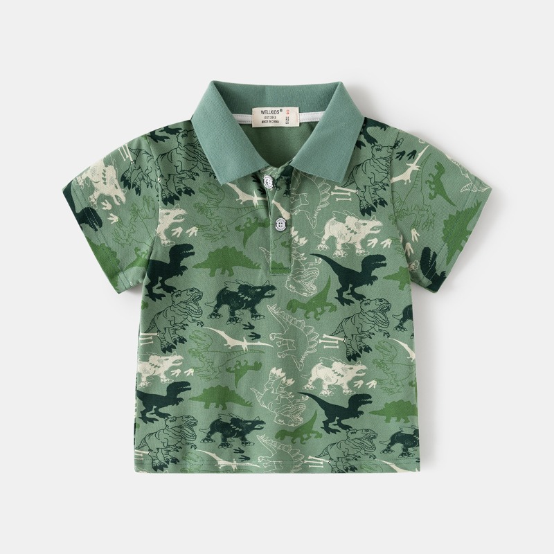 Boys Summer Short Sleeve Polo  - Summer Clothing Toddler ulasan dan harga
