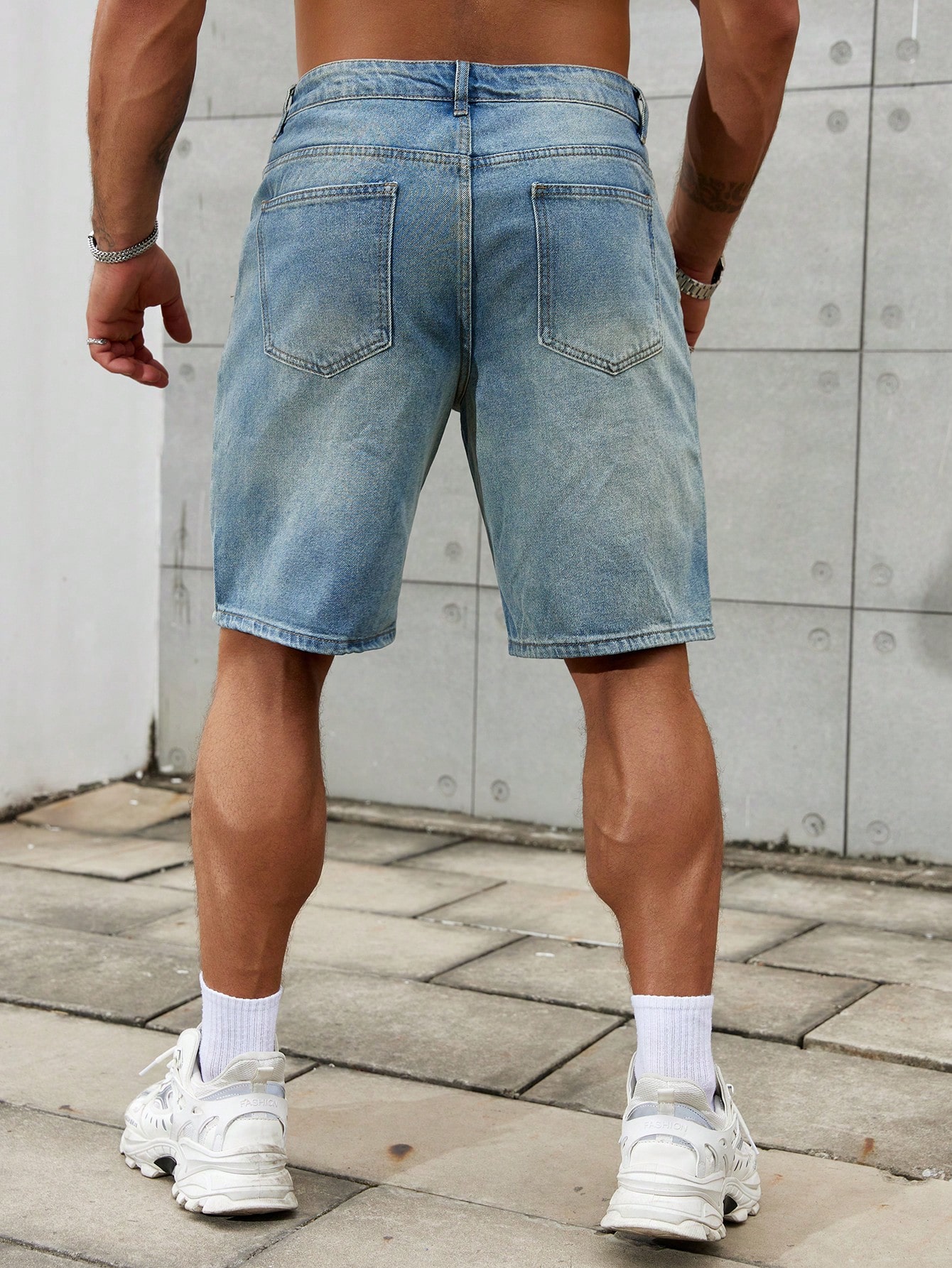 New Fashion Mens Ripped Short  - Summer Clothing Brands ulasan dan harga