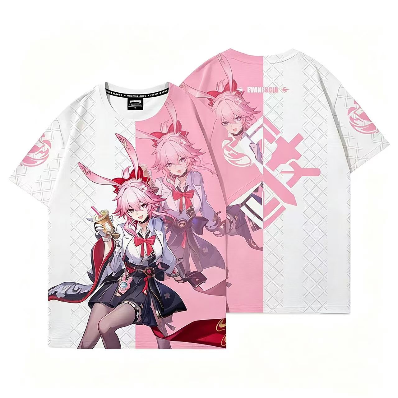 Games Honkai Star Rail T-shirt - Summer Games Clothing ulasan dan harga