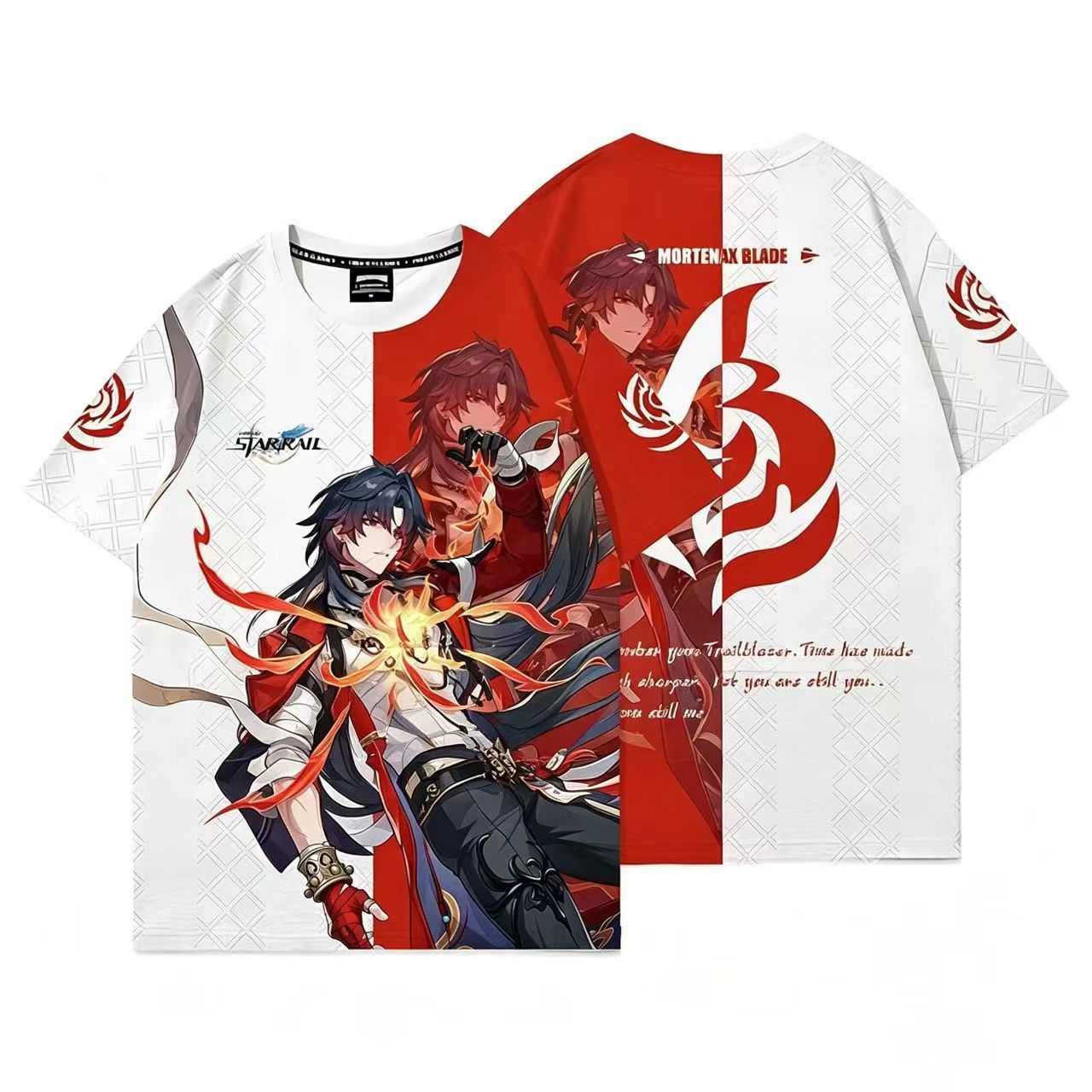 Games Honkai Star Rail T-shirt - Summer Games Clothing ulasan dan harga