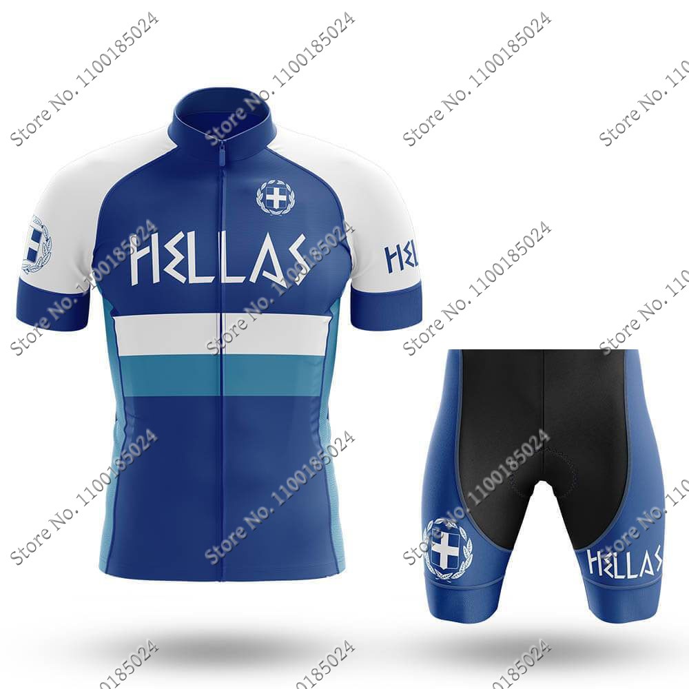 Hellas National Team Cycling J - Summer Clothing For Greece ulasan dan harga