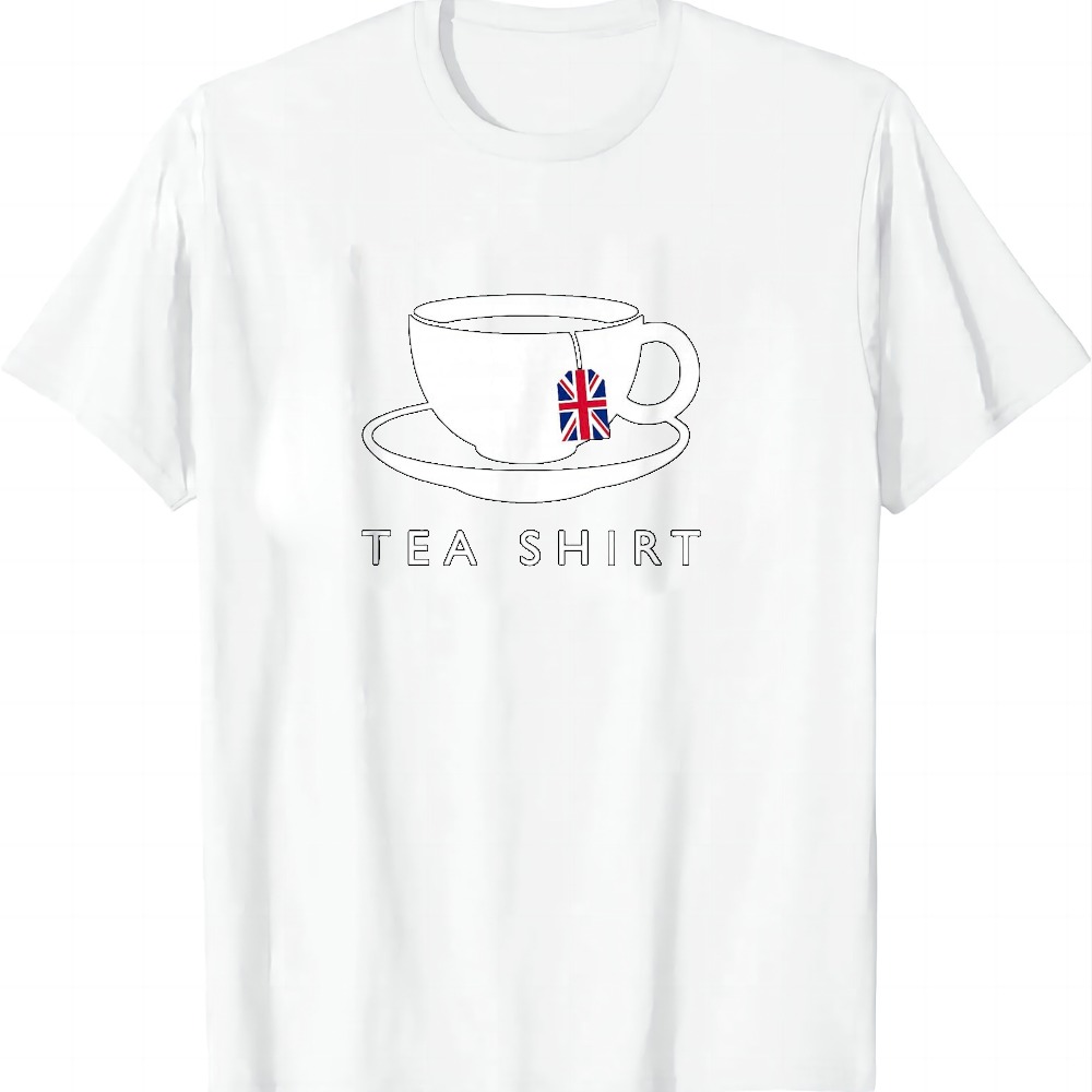 I Love English Tea UK Flag T-S - Womens Summer Clothing Uk ulasan dan harga