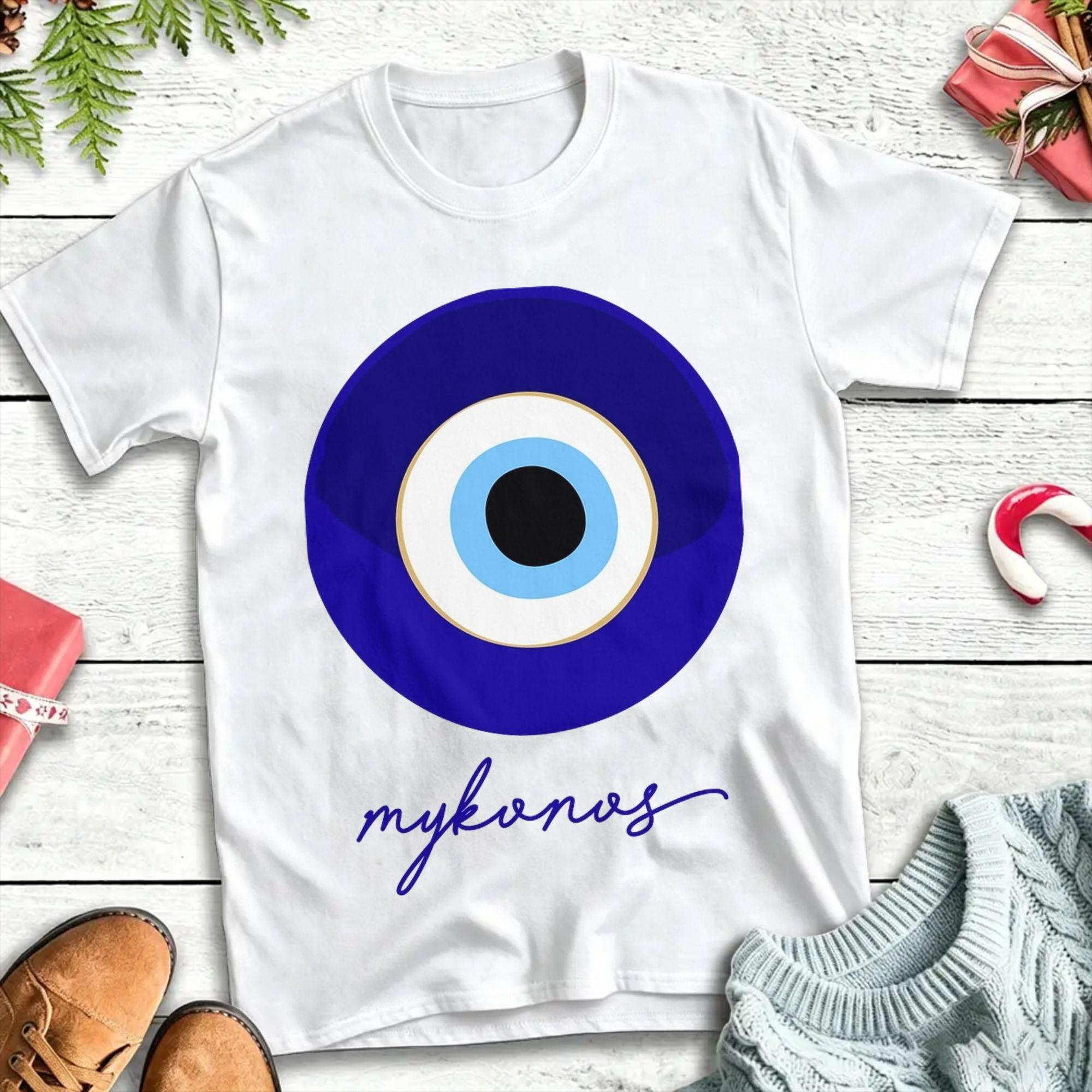 MYKONOS - GREECE, mati edition - Summer Clothing For Greece ulasan dan harga