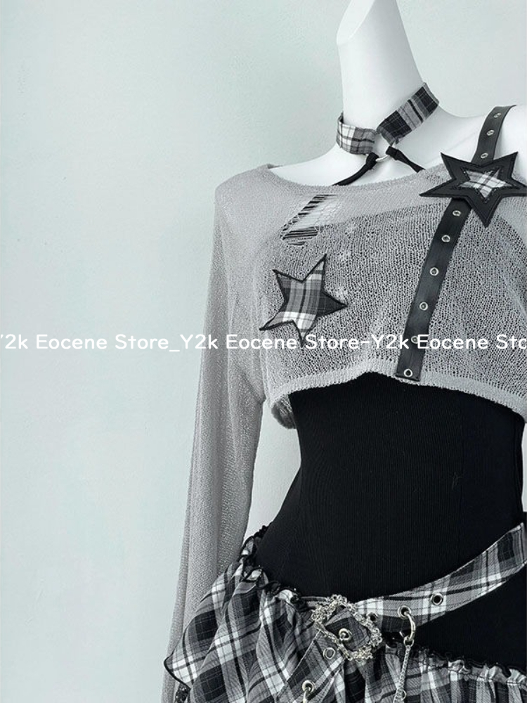 2000s Y2K Spicy Girl Design Ir - Summer Clothing Y2K ulasan dan harga