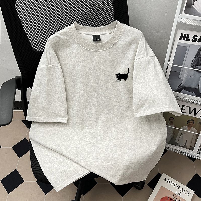 Loose Cotton Short Sleeve T-Sh - Summer Clothing Brands ulasan dan harga
