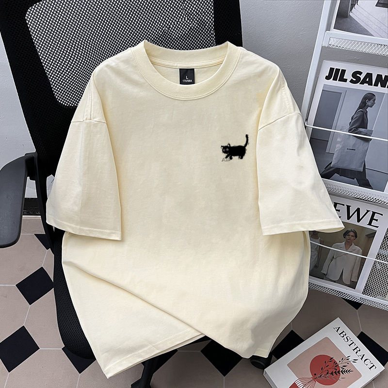 Loose Cotton Short Sleeve T-Sh - Summer Clothing Brands ulasan dan harga