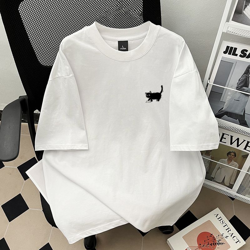 Loose Cotton Short Sleeve T-Sh - Summer Clothing Brands ulasan dan harga