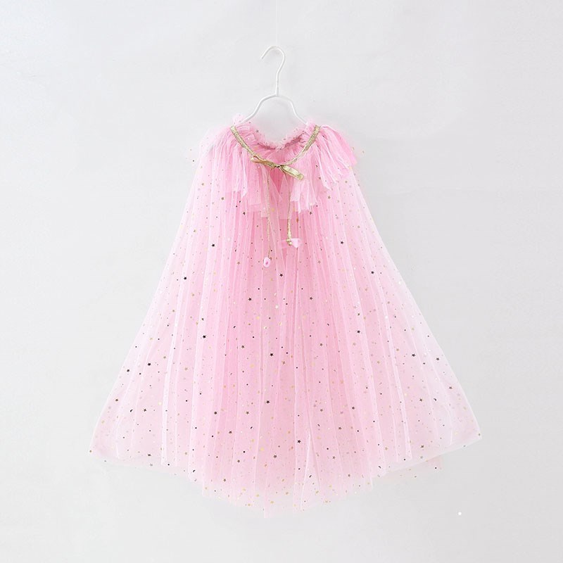 Girls Princess Cape Children C - Summer Kids Clothing ulasan dan harga