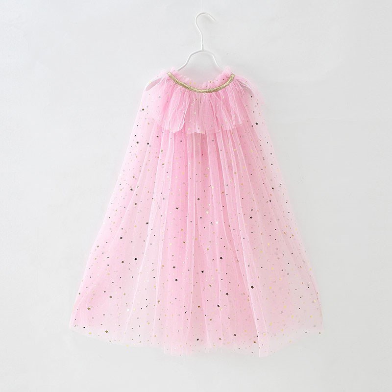 Girls Princess Cape Children C - Summer Kids Clothing ulasan dan harga
