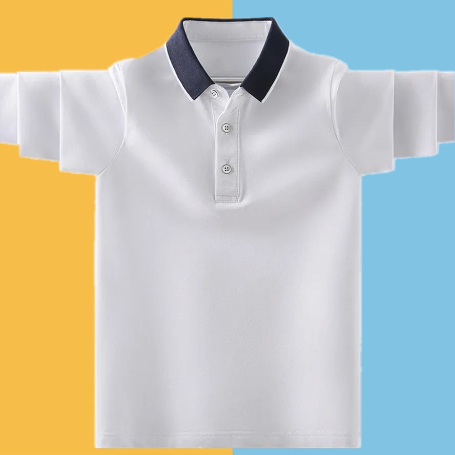 Kids School Uniform Polo Shirt - Summer Clothing Toddler ulasan dan harga