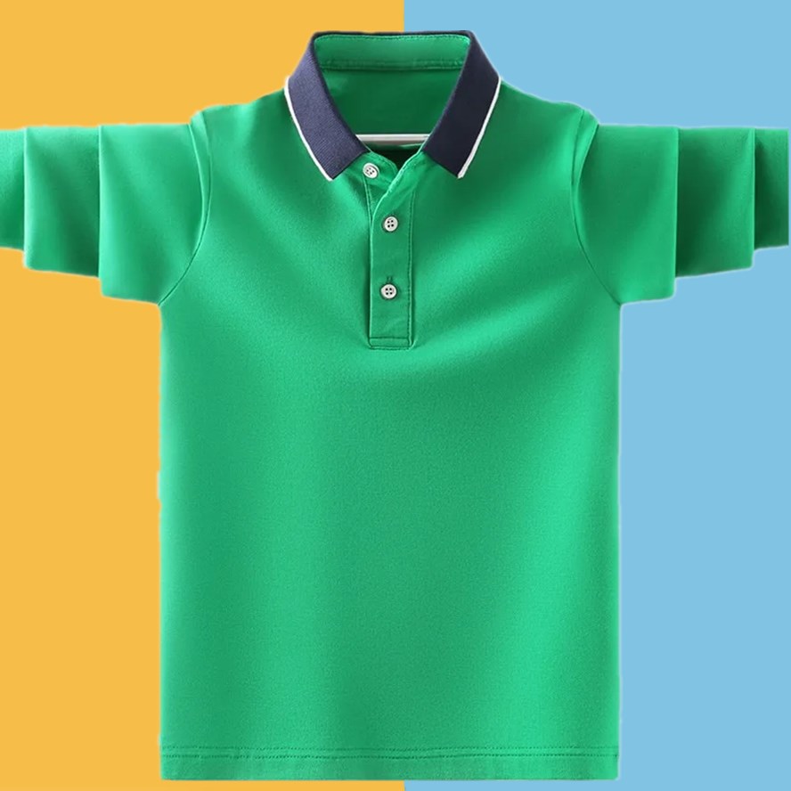 Kids School Uniform Polo Shirt - Summer Clothing Toddler ulasan dan harga