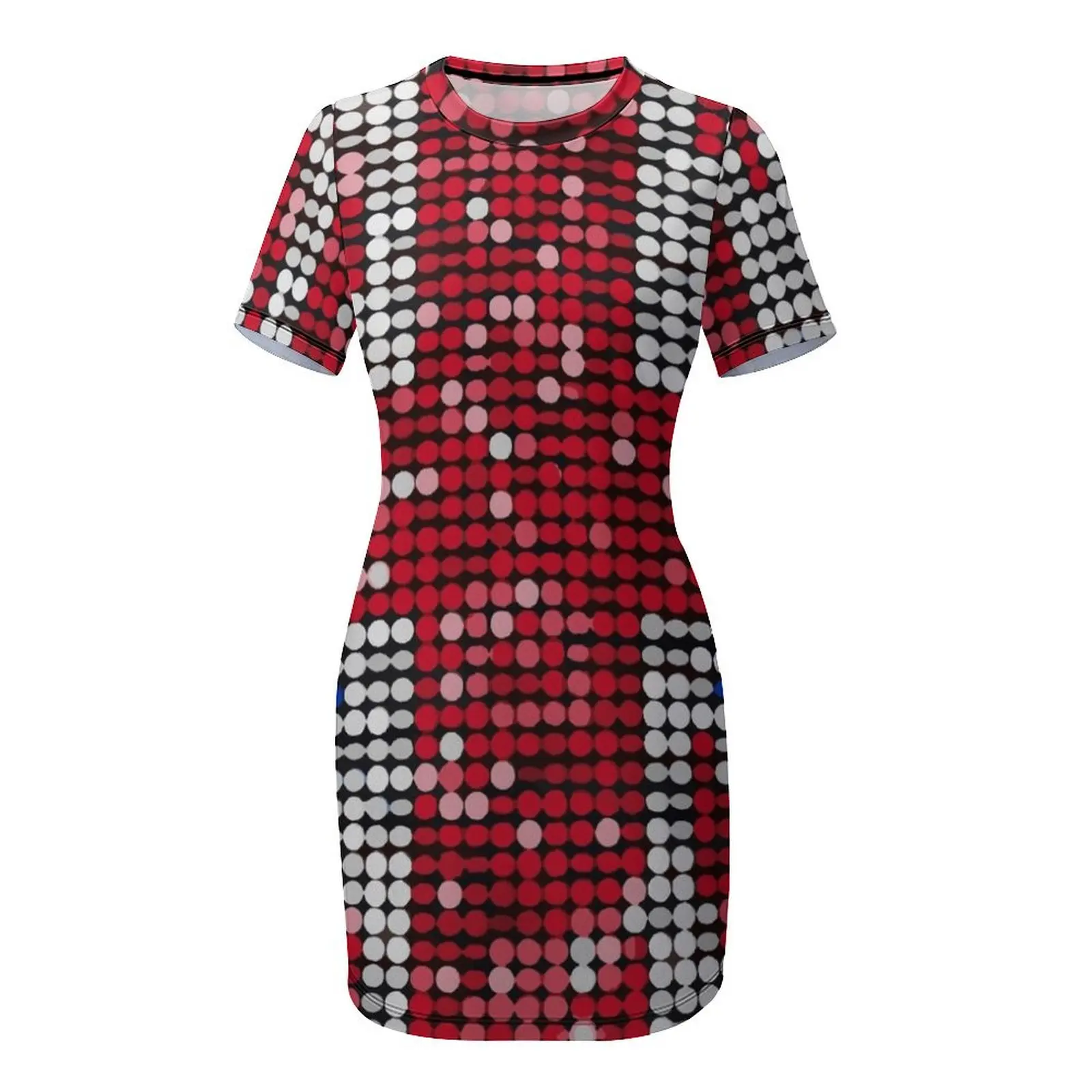 Union Jack Flag UK Sequin Shor - Womens Summer Clothing Uk ulasan dan harga