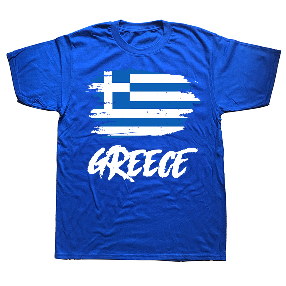 Funny Greece Flag Greek T Shir - Summer Clothing For Greece ulasan dan harga
