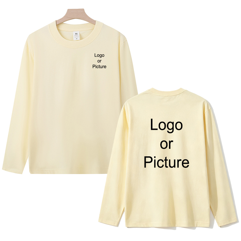 Customized Cotton Long Sleeve  - Summer Clothing Men ulasan dan harga